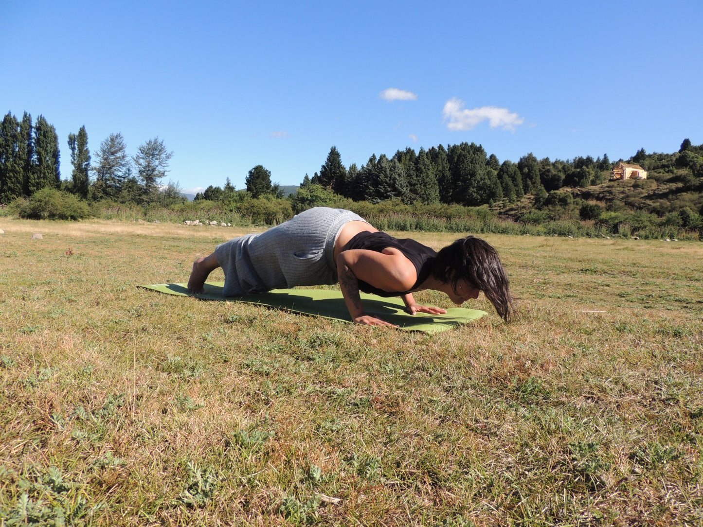 Andrea Entrenadora personal POWER YOGA, trabajamos fuerza y flexibilidad. CLASES ONLINE